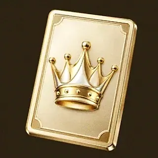 Crowned casino card — Simsinos